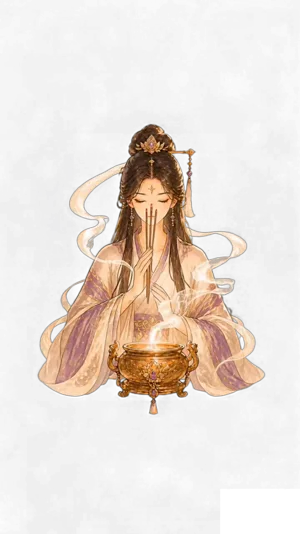 焚香祈福